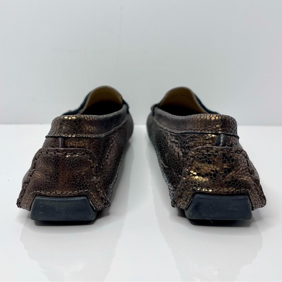 Boemos Bronze Leather Driving Loafer - Picture 6 of 8